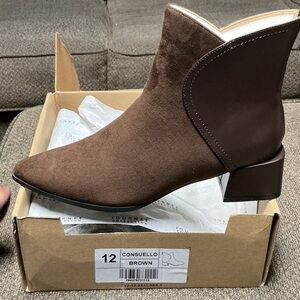Journee Brown Women's Booties NIB size 12